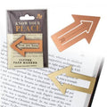 Page Solid Brass Architectural Page Divider Bookmark