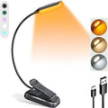 Page Ambient Amber LED Clip-On Book Light